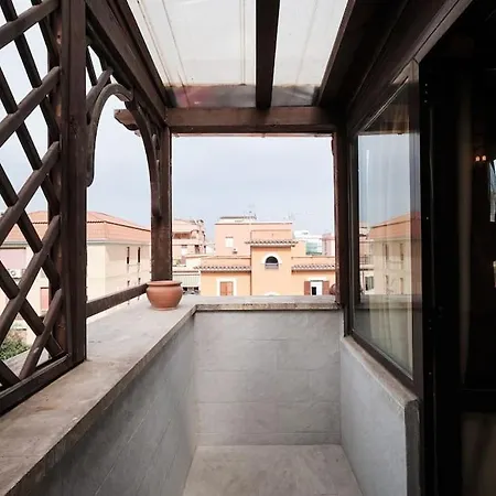 Penthouse 200 Meters From Metro Wi-fi And Ac * Rome