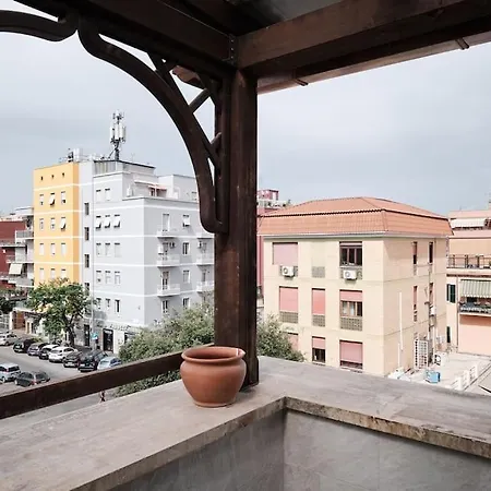 Apartment Penthouse 200 Meters From Metro Wi-fi And Ac Rome